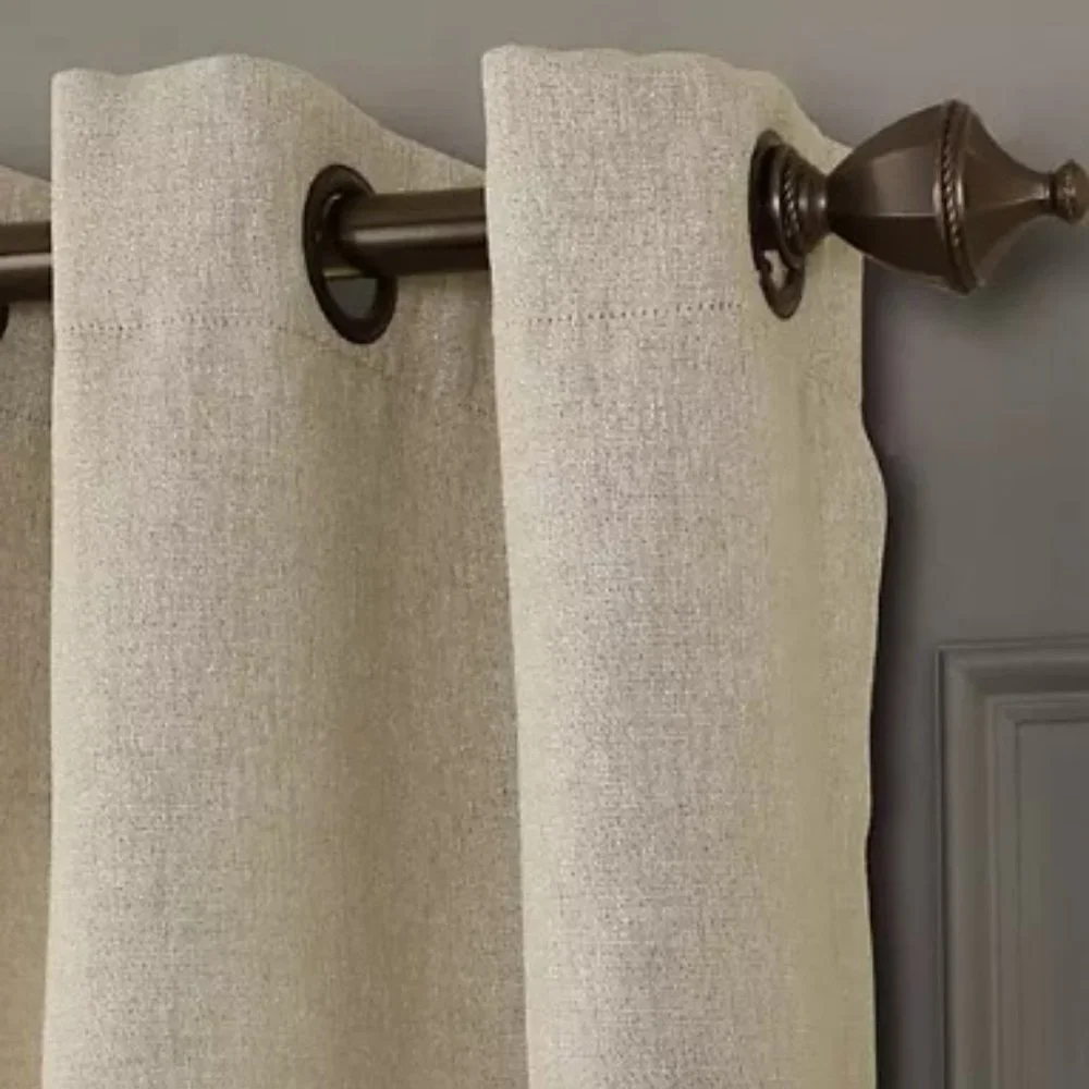 Beautyrest Arlette Window Curtain Creme Brulee x2
